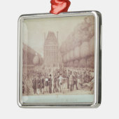 Nationale Garde Metalen Ornament (Links)