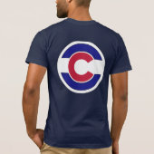 Nationale Garde van Colorado - Shirt (Achterkant)
