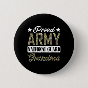 Nationale garde van het leger Grandma Ronde Button 5,7 Cm