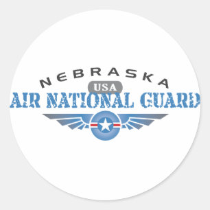 Nationale Garde van Nebraska Air Ronde Sticker