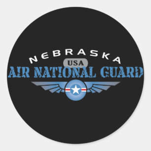 Nationale Garde van Nebraska Air Ronde Sticker