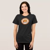 Nationale Gevulde Doughnut Dag Tri-Blend Shirt (Voorkant volledig)