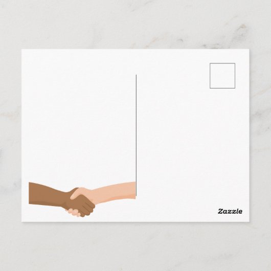 Nationale Goede Buurdag Groet Briefkaart (Achterkant)