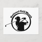 Nationale Golfmaand Briefkaart (Voorkant)