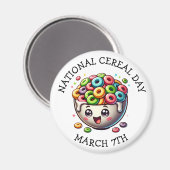 Nationale graandag 7 maart magneet (Voorkant / Achterkant)