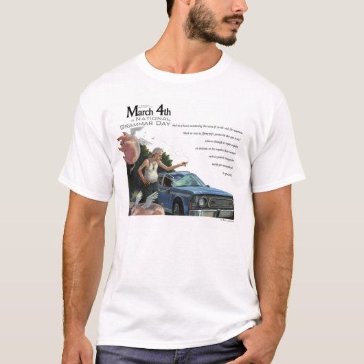 Nationale Grammatiedag T-shirt (Voorkant)