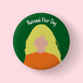 Nationale Haardag - Blonde Badge/ Button