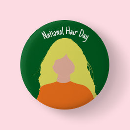 Nationale Haardag - Blonde Badge/ Button