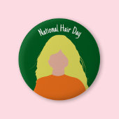 Nationale Haardag - Blonde Badge/ Button
