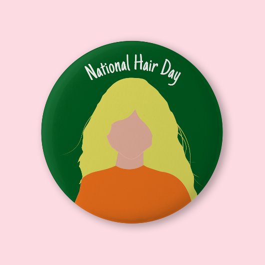 Nationale Haardag - Blonde Badge/ Button