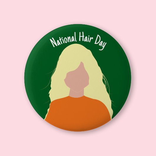 Nationale Haardag - Blonde Badge/ Button