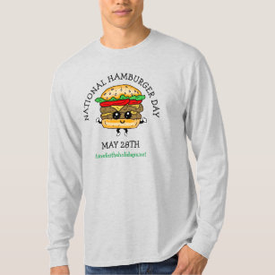 Nationale hamburgerdag mei 28e T-Shirt