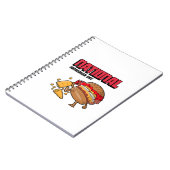 Nationale hamburgerdag notitieboek (Linkerzijde)