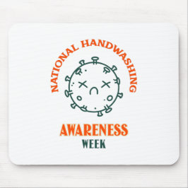 Nationale Handenwassen Bewustzijn Week Muismat