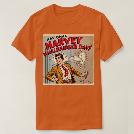 Nationale Harvey Wallbanger Dag T-shirt (Design voorkant)