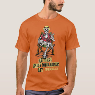 Nationale Harvey Wallbanger Day Drink strand Ske T-shirt