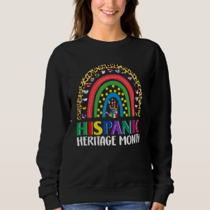 Nationale Hispanic Erfgoed maand Rainbow Alle Tell Trui