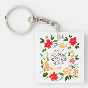 NATIONALE HISPANIC HERITAGE MAAND SLEUTELHANGER