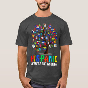 Nationale hispanic Heritage Month Handlag Boom Ro T-shirt