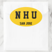 Nationale Hispanic University euro Sticker (Tas)