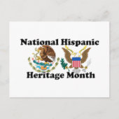 Nationale Hispanics Erfgoed Maand - Adelaars Briefkaart (Voorkant)