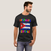 Nationale historische historische monding Latino C T-shirt (Voorkant volledig)