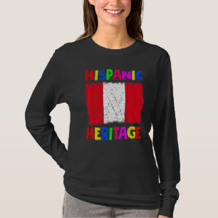 Nationale historische historische monding van Lati T-shirt