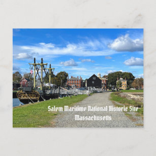 Nationale historische locatie Salem Maritime Briefkaart