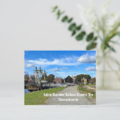 Nationale historische locatie Salem Maritime Briefkaart (Staand voorkant)