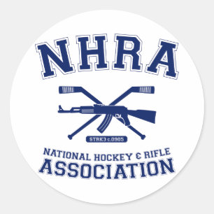 Nationale Hockey en Geweer Vereniging Ronde Sticker