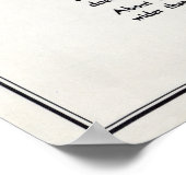 NATIONALE HOGE KAART 1958 POSTER (Hoek)