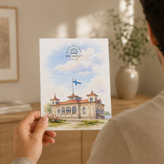 Nationale Hogeschool, Kronoby, Finland | Reizen Briefkaart