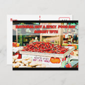 Nationale Hot and Spicy Food Day Feestdagen Briefkaart (Voorkant / Achterkant)