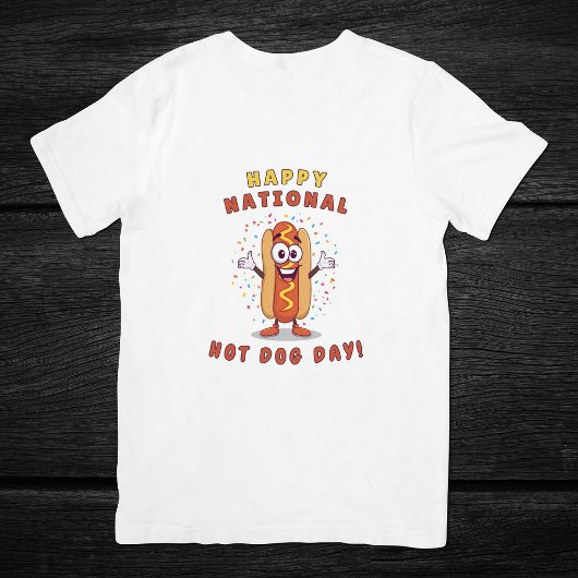 Nationale Hotdogdag Dames T-shirt