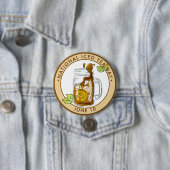 Nationale Iced Tea Day Ronde Button 7,6 Cm (In situ)