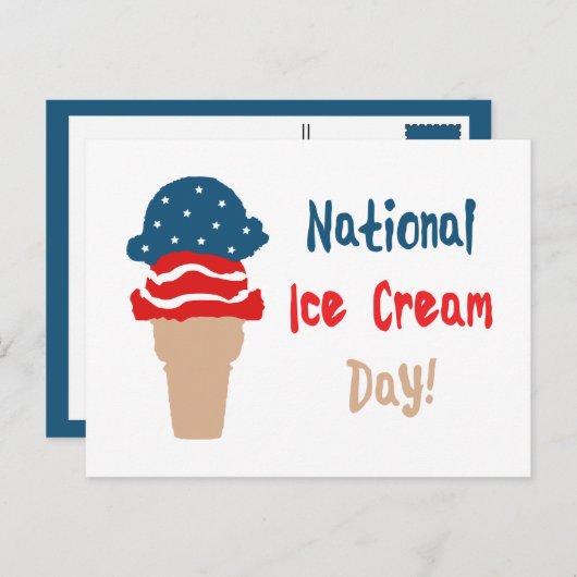 Nationale ijsdag briefkaart (Voorkant / Achterkant)