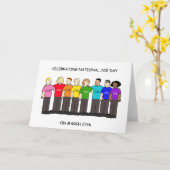 Nationale Joe Day, 27th. Maart Kaart (Gele Bloem)