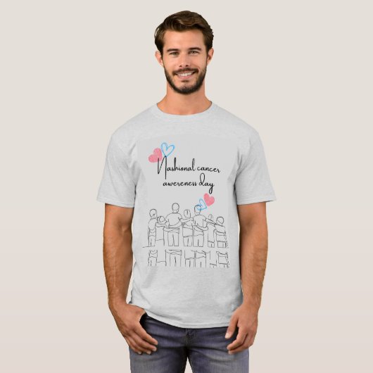 Nationale Kankerdag T-shirt (Voorkant volledig)