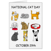 Nationale kat Dag 29 oktober (Voorkant)