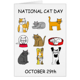 Nationale kat Dag 29 oktober