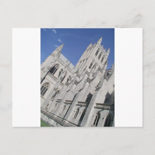 Nationale kathedraal briefkaart (Voorkant)