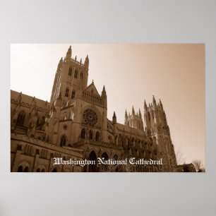 Nationale kathedraal poster