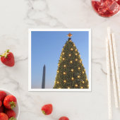Nationale kerstboom en Washington Monument Servetten (Insitu)