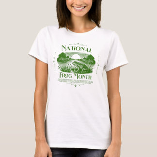 Nationale Kikker Maand T-shirt