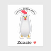 Nationale Kip Maand Sticker (Vel)
