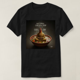 Nationale kippensoep voor de Soul Day T-shirt