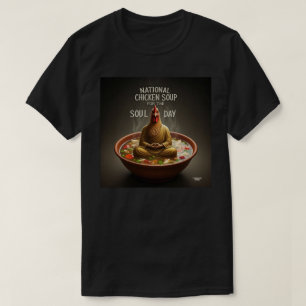 Nationale kippensoep voor de Soul Day T-shirt
