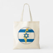 Nationale kleuren van Israël Tote Bag (Achterkant)