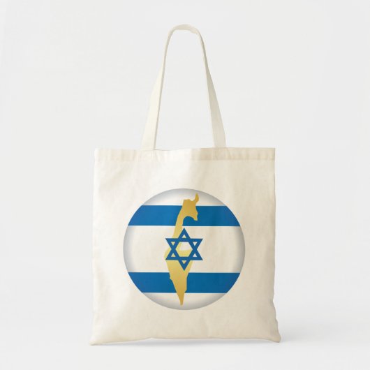 Nationale kleuren van Israël Tote Bag (Voorkant)