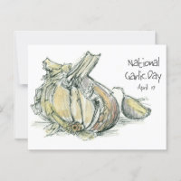 Nationale Knoflook Dag 19 april Kruiden Koken Voed